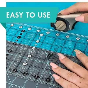 Creative Grids Quilt Ruler 6-1/2in x 24-1/2in - CGR24 - easy to use