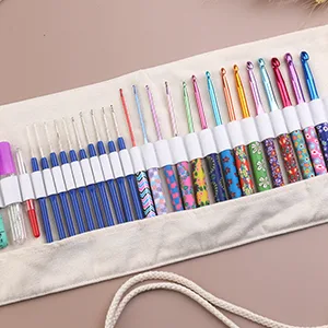 116 PCS Crochet Hooks Sets, Ergonomic Crochet Hooks Kits with Storage Bag and Crochet Needle Accessories, DIY Crochet Needles Kit for Beginners and Experienced Crochet Hook Lovers - Crochet Hooks Sets