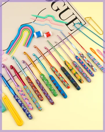 116 PCS Crochet Hooks Sets, Ergonomic Crochet Hooks Kits with Storage Bag and Crochet Needle Accessories, DIY Crochet Needles Kit for Beginners and Experienced Crochet Hook Lovers - Crochet Needles Kit