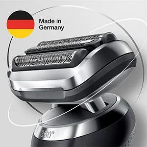 Braun Series 7 Electric Shaver Replacement Head, Easily Attach Your New Shaver Head, Compatible with New Generation Series 7 Shavers, 73S, Silver - German Quality