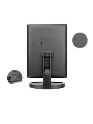 deweisn Trifold Lighted Vanity Mirror with 21 LED Lights, Touch Screen and 3X/2X/1X Magnification, Two Power Supply Mode Make up Mirror,Travel Mirror Black - product information 3