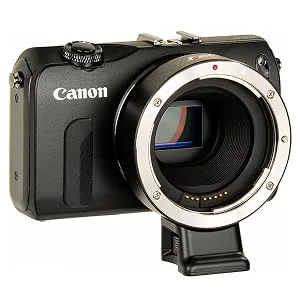 EF-EOS M Lens Adapter Auto-Focus Lens Converter Ring Compatible for Canon EF/EF-S Lens and Canon EOS-M (EF-M Mount) Camera EOS M M2 M3 M5 M6 M10 M50 M100 - EF-EOS M