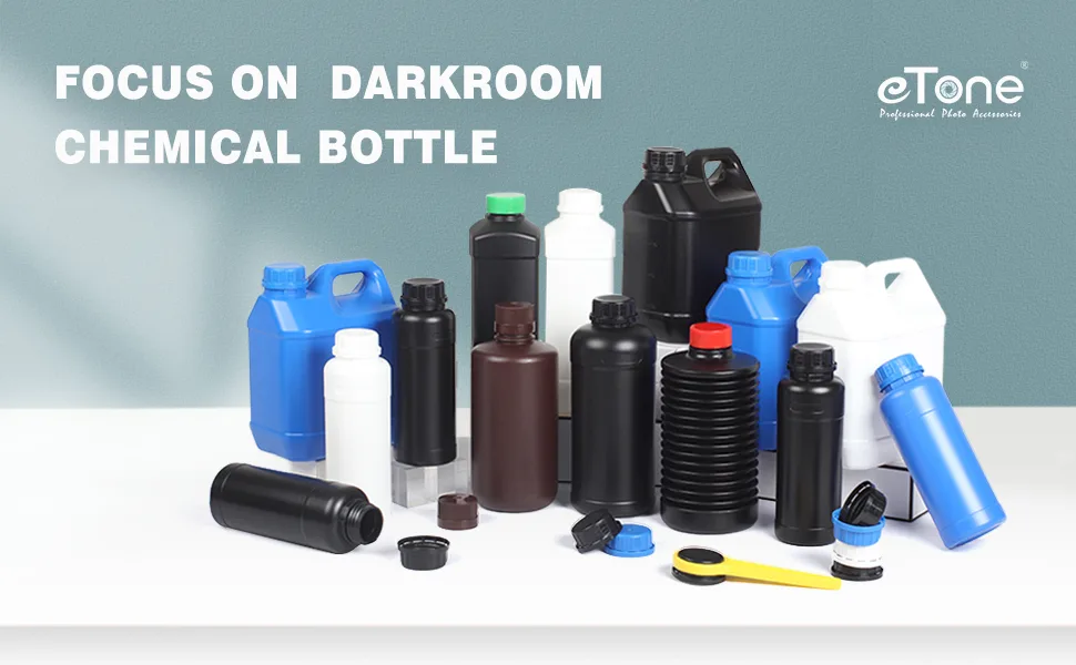 2x 2L Darkroom Chemical Developer Storage Bottles For 120 35mm Film Processing Equipment Storage Bottles Liquid Container Film Photo Developing - bottle 4