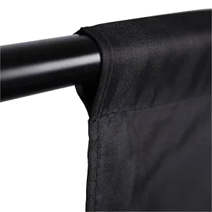 GFCC 8FTX10FT Black Backdrop Background for Photography Photo Booth Backdrop for Photoshoot Background Screen Video Recording Parties Curtain - product information 4