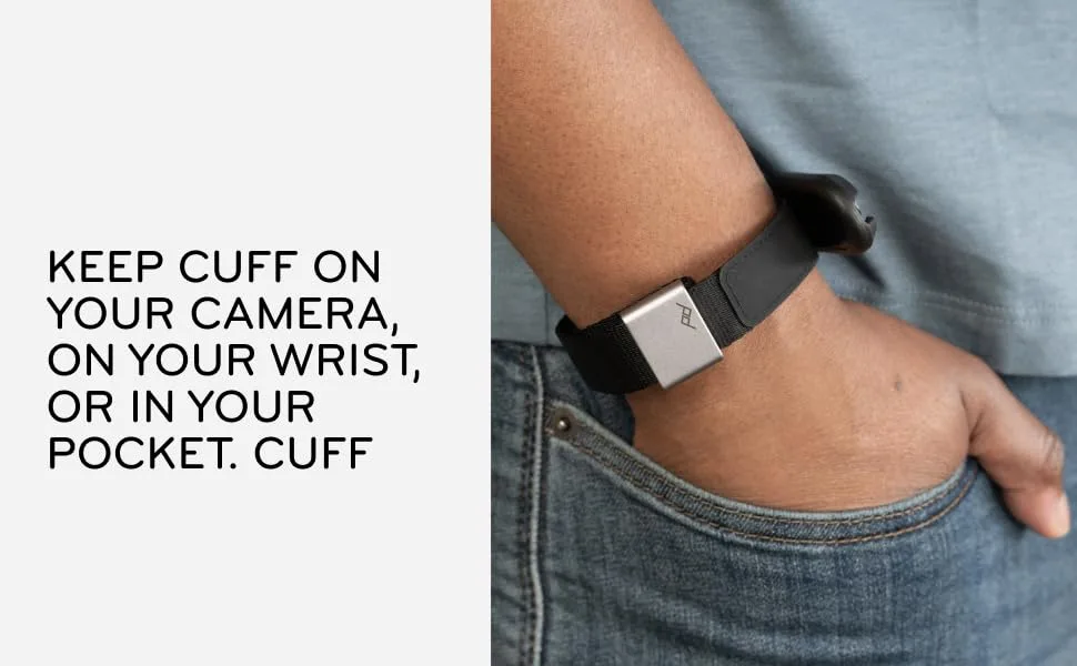 Peak Design Cuff Camera Wrist Strap Ash (CF-AS-3) - Cuff