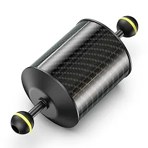 Sea frogs D80mm, 7'', Carbon Fiber Float Arm for Ultralight, Aquatic Arm, Buoyancy Provided 500 g, Underwater Camera System Diving Tray Video Light/Strobe GA-9 - GA-9