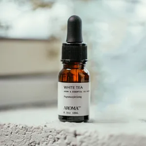 AromaTech White Tea for Aroma Oil Scent Diffusers - 10 Milliliter White Tea 0.33 Fl Oz (Pack of 1) - White Tea
