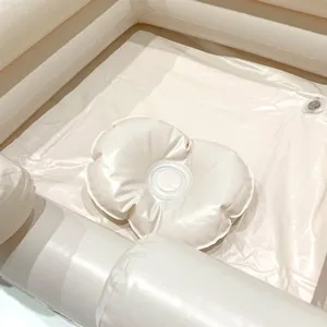 Inflatable Bedside Shampoo Basin - Hair Washing Bedside Shower System in Bed Bath for Bedridden Disabled Elderly Pregnancy(Set of 5) - product information 3