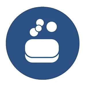 DMI Bedpan for Bariatric Adults with No Spill or Splash Design, FSA/HSA Eligible, Blue - easy to clean