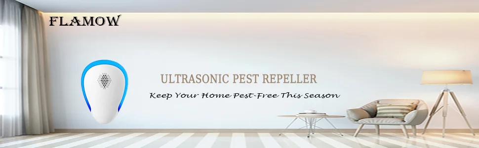 Ultrasonic Pest Repeller 6 Packs, 2023 Newest Electronic Pest Repellent Indoor Plug in Bug Repellent for Pest Control Mosquito, Spider, Mice, Ant, Insects, Roach white - product information 2
