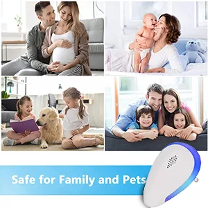 Ultrasonic Pest Repeller 6 Packs, 2023 Newest Electronic Pest Repellent Indoor Plug in Bug Repellent for Pest Control Mosquito, Spider, Mice, Ant, Insects, Roach white - product information 3