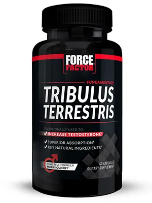 Force Factor Tribulus Terrestris 60ct (pack of 2) 60 Count (Pack of 2) - tribulus terrestris pre workout for men by force factor fundamental supplements endurance strength