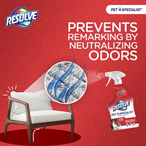 Resolve Pet Specialist Carpet Cleaner, Stain Remover and Odor eliminator trigger and refill, Floor and Upholstery Cleaner, 92 fl oz (32fl oz trigger and 60 fl oz refill bottle) Bundle - prevents remarking