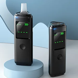 ZBK Breathalyzer Rechargeable | Professional-Grade Accuracy | Portable Breath Alcohol Tester for Personal & Professional Use Professional, Drivers Home Use - Two Test Mode