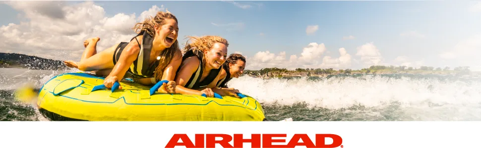 Airhead Tow Rope for 1-6 Rider Towable Tubes, 1 Section, Multiple Sizes Available - Airhead