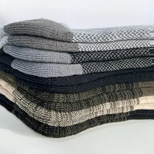 APTYID Men's Moisture Control Cushioned Crew Work Boot Socks (4/6 Pairs) 9-12 6 Pairs - Black - work socks for men