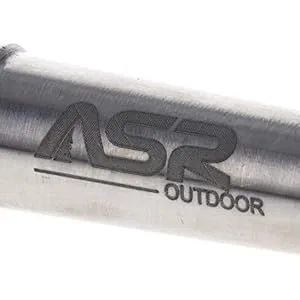 ASR Outdoor Solid Titanium Ice Pick, 9.25" - asr outdoor titanium ice picks survival gear tools backpacking camping emergency preparedness