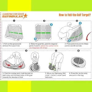 BAYINBULAK 2 in 1 Golf Chipping Practice Net Backyard Driving 2.5'2.5' Golf Accessories for Men Gift, 1 Pack Black - golf chipping net