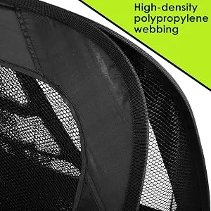 BAYINBULAK 2 in 1 Golf Chipping Practice Net Backyard Driving 2.5'2.5' Golf Accessories for Men Gift, 1 Pack Black - golf chipping net