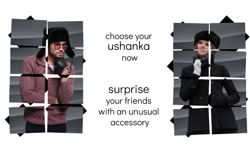 BELEON Russian Hat Ushanka Trapper Hat Russian Fur Hat for Men and Women Winter Hats Medium Black - russian hat ushanka