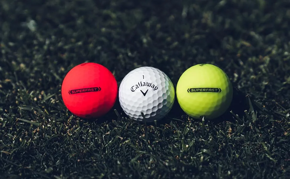 Callaway Golf 2022 Superfast Golf Balls Superfast Red - Superfast Golf Balls