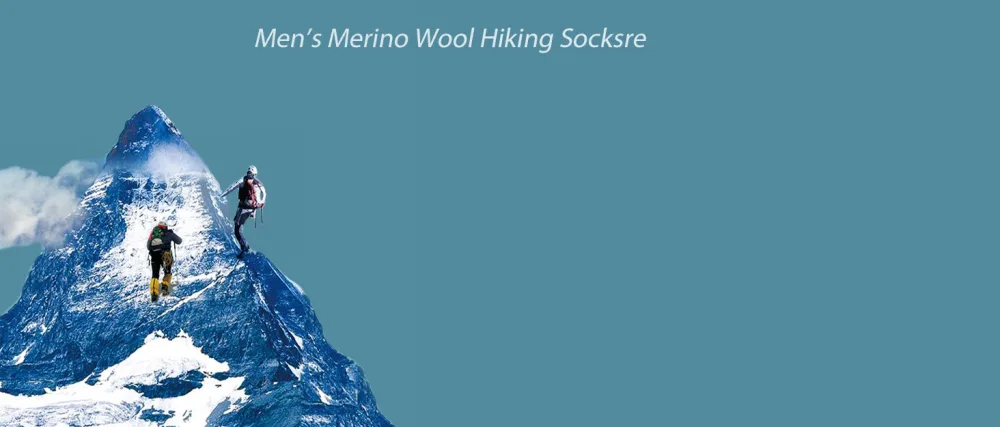 Men's Merino Wool Hiking Socks-Thermal Warm Crew Winter Ankle Socks for Trekking,Multi Performance,Outdoor Skiing,4 Pack Mixed - wool socks