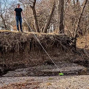 Dynamic Discs Dynamic Retriever | Telescoping Disc Golf Retriever | Disc Golf Grabber Tool with Hook | 16' Telescoping Ability | Frisbee Retrieving Device | Great Disc Golf Accessories | - Get your disc back!