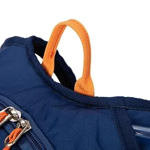 Ivygreen Kids Hydration Backpack, Hiking Backpack for Boys or Girls with 1.5L Water Bladder Blue - Top handle
