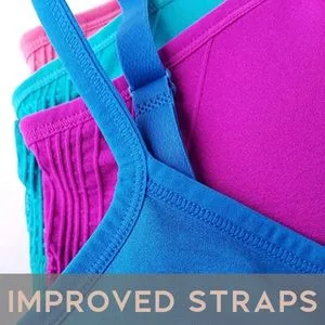Kalon 4 Pack Womens Nylon Spandex Removable Pads Comfort Cami Bras Wireless Medium-Large Basics - bralette strap cami spaghetti improved feature soft stretchy comfortable comfy comfort