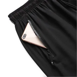 Men's Gym Workout Shorts Quick Dry Lightweight Athletic Training Running Hiking Jogger with Zipper Pockets Medium 7022*2black+gray - details