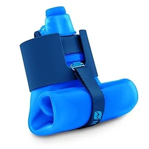 Nomader Collapsible Water Bottle - Leak Proof Twist Cap - BPA Free, 22 oz Aqua Blue - product information 3