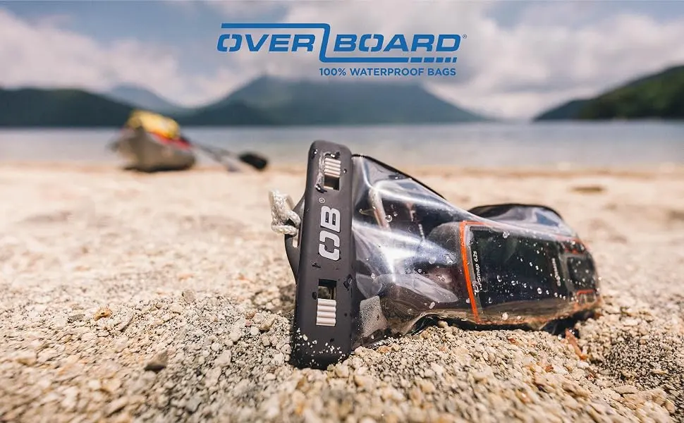Overboard Waterproof Pro-Sport Arm Pack, Black, Medium - Cellphone dry bag