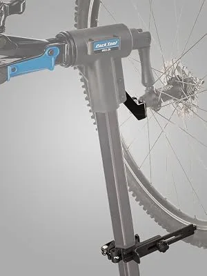 Park Tool Repair Mount Wheel Truing Stand - PArk Tool TS-25 Truing Stand adapter installed on PRS-25 Repair Stand