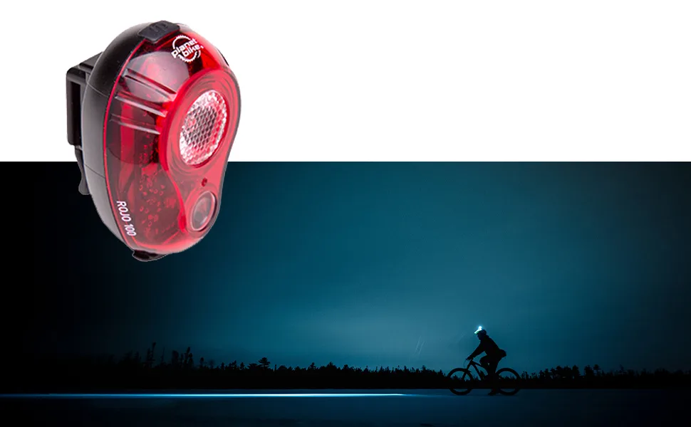 Planet Bike Rojo 100 USB Bike Tail Light - daytime running light, day light for bike, red light, tail light, bike light, red blinky light, rojo