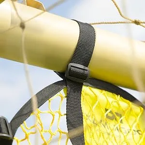 PodiuMax Top Bins Soccer Target Goal, Easy to Attach and Detach to The Goal, Set of 2, for Shooting Accuracy Training Basic - braid