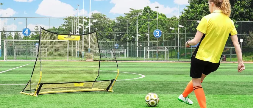 PodiuMax Top Bins Soccer Target Goal, Easy to Attach and Detach to The Goal, Set of 2, for Shooting Accuracy Training Basic - product information 1