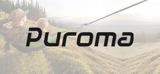 Puroma Camping Hammock with Net Double & Single Hammock with Tree Straps Portable Hammock Ultralight Nylon Parachute Hammocks for Backpacking, Travel, Beach, Camping, Hiking, Backyard Orange & Light Grey Large - Puroma