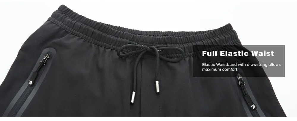 Rdruko Men's Casual Pants Lightweight Breathable Quick Dry Hiking Running Outdoor Sports Pants 01black X-Large - mens lightweight pants