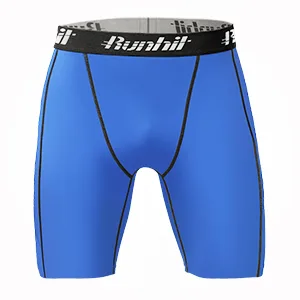 Runhit Compression Shorts Men Underwear Spandex Running Shorts Workout Athletic 3 Pack:black Grey Medium - Runhit Men