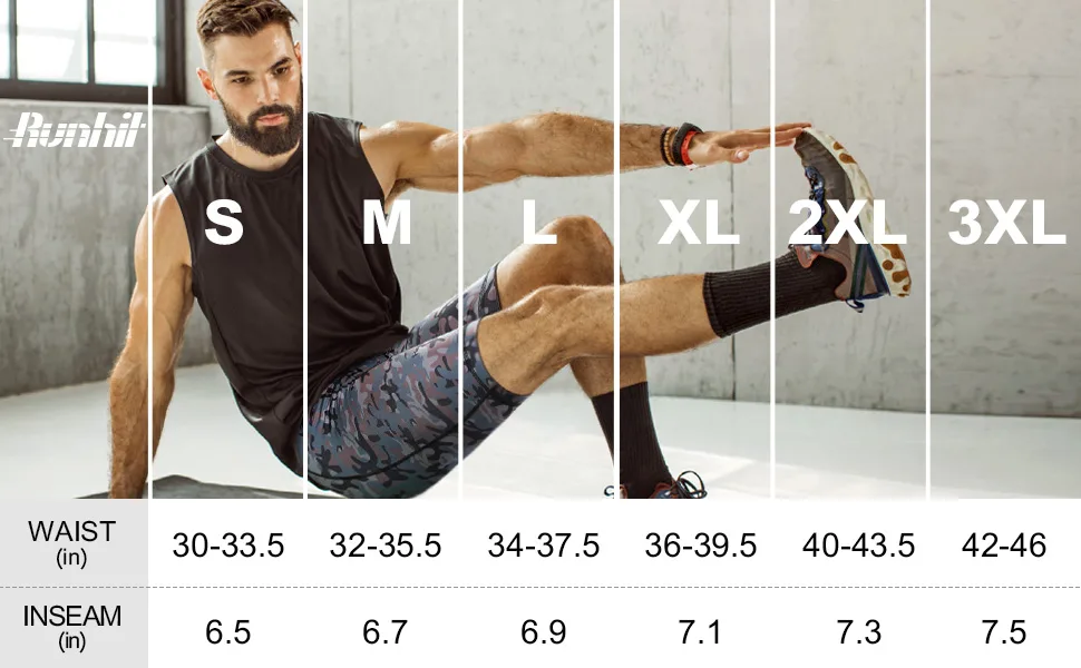 Runhit Compression Shorts Men Underwear Spandex Running Shorts Workout Athletic 3 Pack:black Grey Medium - sports compression shorts for men
