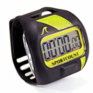 SC SPORTCOUNT Compact Stopwatch Swim Timer - Waterproof Handheld Swimming Stopwatch for Timing Competitive and Recreational Swimmers in the Pool - Compact Stopwatch Swim Timer