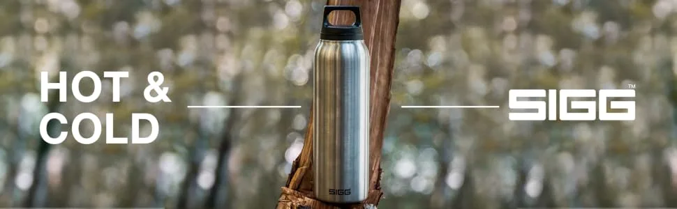 SIGG - Insulated Water Bottle - Thermo Flask Hot & Cold - Leakproof - BPA Free - 18/8 Stainless Steel - 17 Oz 17 oz Multicolor - sigg
