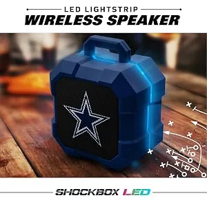 SOAR NHL ShockBox LED Wireless Bluetooth Speaker Chicago Blackhawks - product information 8