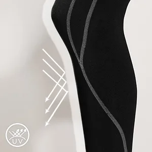 TCOAE Boys Compression Pants Running Workout Tummy Control Sports Leggings Baselayer Tights Youth Compression Leggings Black / Black Small - Powerful Compression Panels More Tense