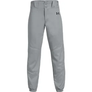 Under Armour Boys' Utility Relaxed Pants White (100)/Black Large - 1317460