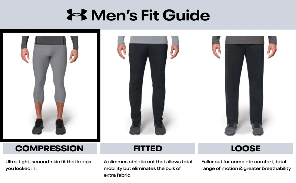 Under Armour Men's Armour Heatgear Compression Shorts Black (001)/Pitch Gray Large - Mens Bottoms_Compression
