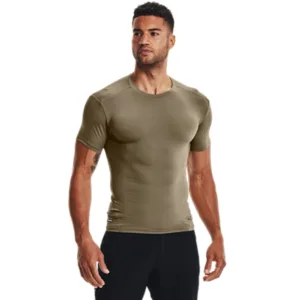 Under Armour Men's HeatGear Tactical Compression Short-Sleeve T-Shirt Black (001)/Clear Medium - Tactical Heatgear Compression