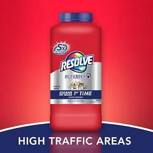 Resolve Dual Pack High Traffic Carpet Foam, 44 oz (2 Cans x 22 oz), Cleans Freshens Softens & Removes Stains - miracle carpet shampoo bubbas bubba steam cleaner carbona oxy bissell carpet cleaner hoover rug doct