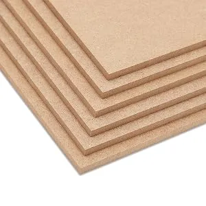 1/4 In MDF Wood Chipboard Sheets for Crafts, Engraving, Painting (11x14 in, 6 Pack) - Lifestyle