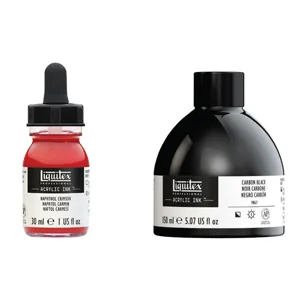 Liquitex Professional Acrylic Ink, 1-oz (30ml), Essential Color Set, Set of 6 Essential - Set of 6 - product information 7